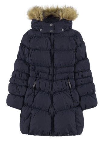 Зимове пальто для дівчинки пухове(колір темносиній) р.104, Ticket (96245) / Дитячий одяг