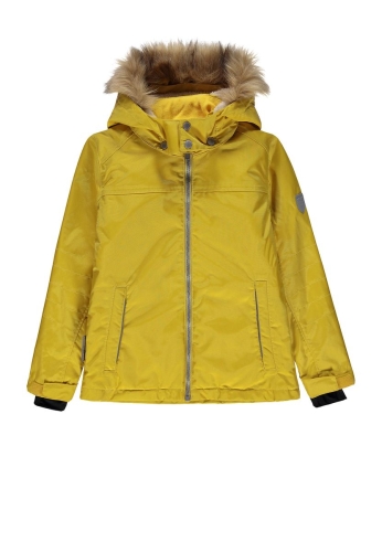 Unisex winter jacket (yellow) s.128, Ticket (12464) / Clothes for Kids