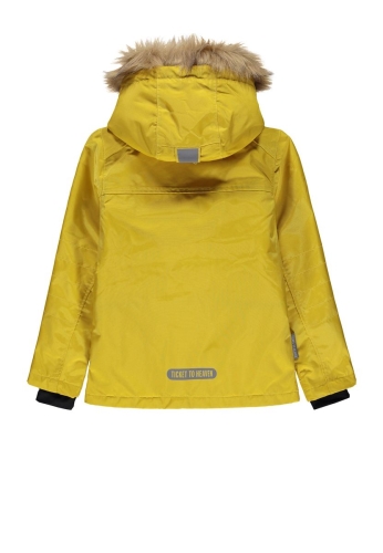 Unisex winter jacket (yellow) s.128, Ticket (12464) / Clothes for Kids № 2