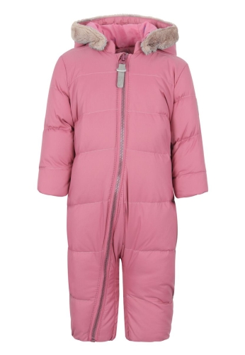 Winter down overalls for girls with gloves (pink color) s.92, Ticket (96390) / Clothes for Kids
