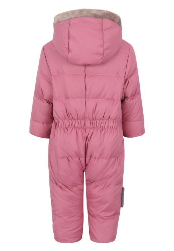 Winter down overalls for girls with gloves (pink color) s.92, Ticket (96390) / Clothes for Kids № 2