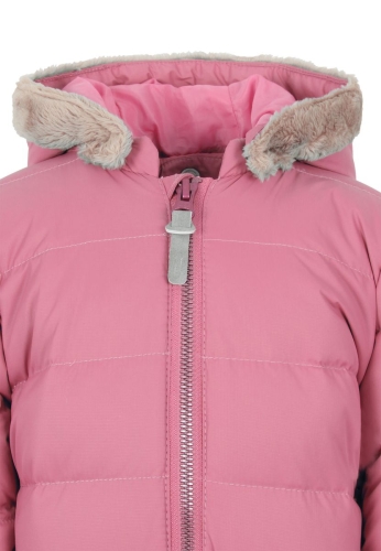 Winter down overalls for girls with gloves (pink color) s.92, Ticket (96390) / Clothes for Kids № 3