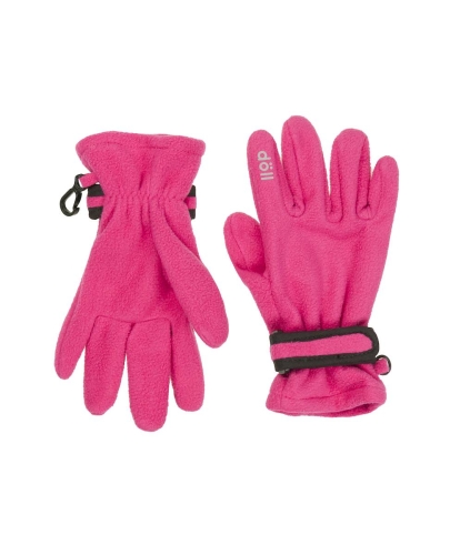 Перчатки флісові для дівчинки(колір рожевий) р.6, Dolli (01406) / Дитячий одяг