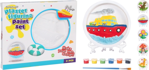 Set for creativity (plaster) 6 figures, Koopman (25331) / Do It Yourself