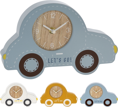 Настільний годинник Автомобіль 240х35х155мм, Koopman (49504) / Декор в дитячу Kids Republic Настільний годинник Автомобіль 240х35х155мм, Koopman (49504) / Декор в дитячу