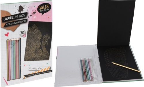 Книжка-розфарбовка, 8 олівців, Koopman (57721) / Зроби сам Kids Republic Книжка-розфарбовка, 8 олівців, Koopman (57721) / Зроби сам