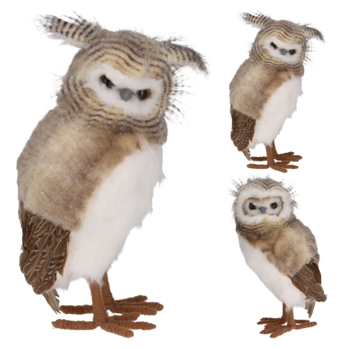 Сова  коричневая 49см в ассортименте, Koopman (91299) / Новогодний декор Kids Republic Сова  коричневая 49см в ассортименте, Koopman (91299) / Новогодний декор