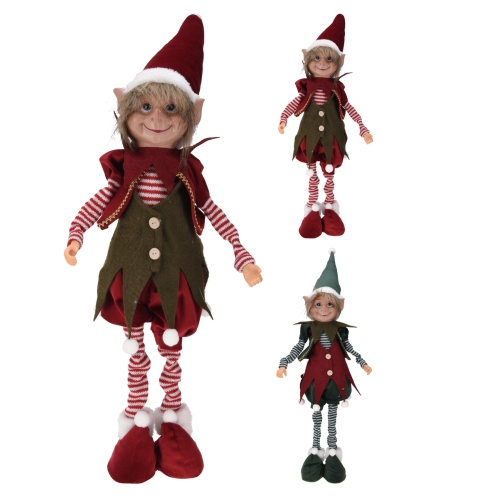 Ельф, 88см в асортименті, Koopman (27124) / Новорічний декор Kids Republic Ельф, 88см в асортименті, Koopman (27124) / Новорічний декор
