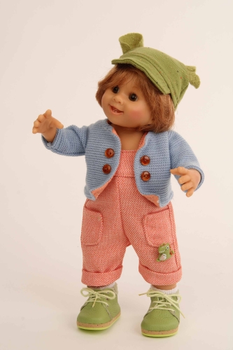 Кукла Бенни, 25 см рыжие волосы, Schildkrot Puppen (34479) / Куклы № 2