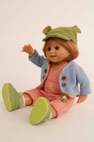 Кукла Бенни, 25 см рыжие волосы, Schildkrot Puppen (34479) / Куклы № 3