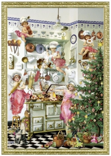 Advent Calendar Nostalgic Christmas Kitchen, Spiegelburg (71326) / Stationery Kids Republic Advent Calendar Nostalgic Christmas Kitchen, Spiegelburg (71326) / Stationery