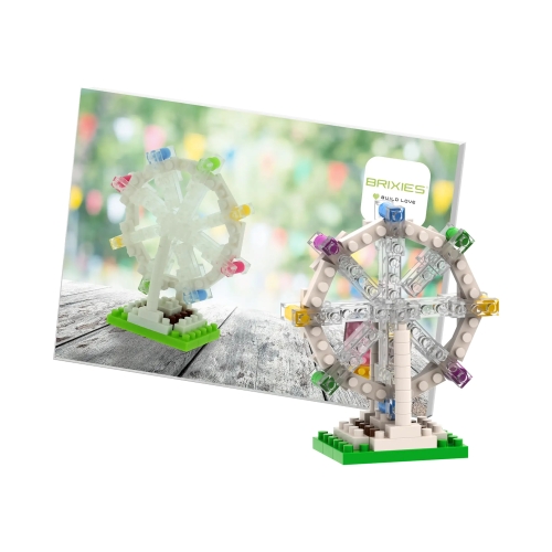 Открытка-конструктор Колесо обзора, Brixies (94195) / Конструкторы