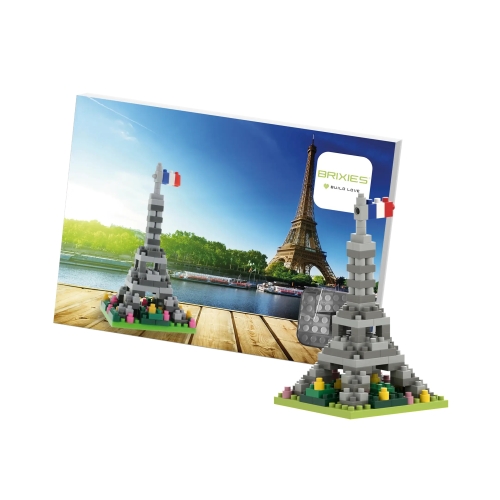 Открытка-конструктор Эйфелева башня, Brixies (94294) / Конструкторы