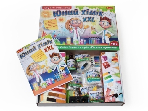 Experiment set. Young chemist XXL, Ranok (349467) / Play Sets № 4 Kids Republic Experiment set. Young chemist XXL, Ranok (349467) / Play Sets № 4