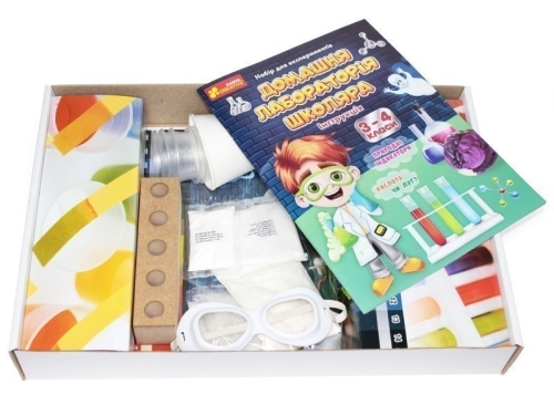 Домашняя лаборатория школьника 3-4 класс, Ранок (351584) / Игровые наборы № 2 Kids Republic Домашняя лаборатория школьника 3-4 класс, Ранок (351584) / Игровые наборы № 2
