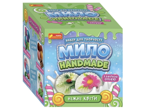 Handmade soap Delicate flowers, Ranok (400875) / Books for Children