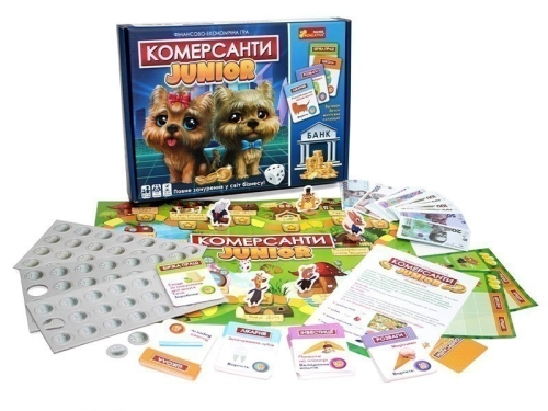 Настільна гра. Комерсанти. Junior, Ранок (444286) / Настільні ігри № 7