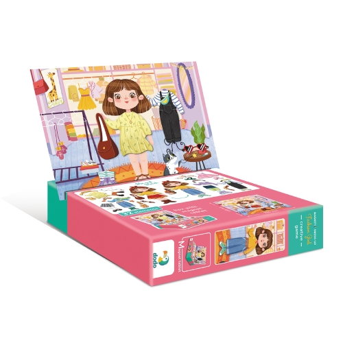 Магнитная игра «Одевалка Модница», Dodo Toys (200243) / Настольные игры № 3 Kids Republic Магнитная игра «Одевалка Модница», Dodo Toys (200243) / Настольные игры № 3