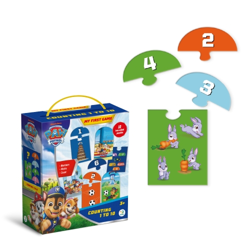 Обучающая игра Paw Patrol «Цифра от 1 до 10», Dodo Toys (200621) / Настольные игры № 2