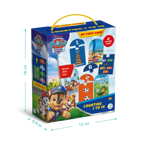 Обучающая игра Paw Patrol «Цифра от 1 до 10», Dodo Toys (200621) / Настольные игры № 5