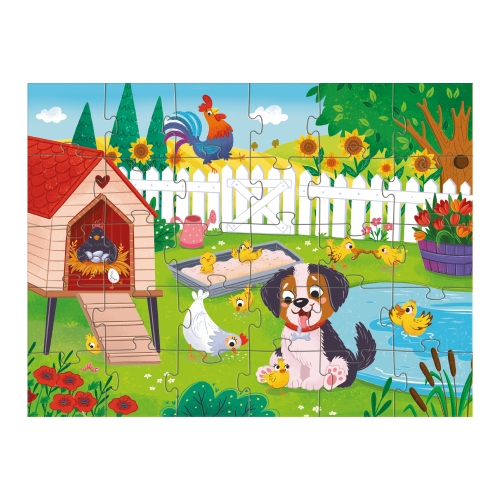 Пазл Песик и цыплята, Dodo Toys (300681) / Пазл № 3 Kids Republic Пазл Песик и цыплята, Dodo Toys (300681) / Пазл № 3