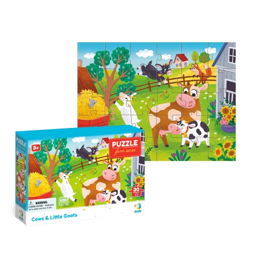 Пазл Коровы и козлята, Dodo Toys (300683) / Пазл № 2 Kids Republic Пазл Коровы и козлята, Dodo Toys (300683) / Пазл № 2