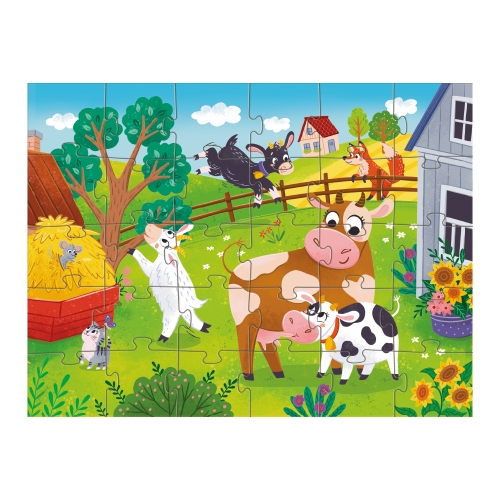 Пазл Коровы и козлята, Dodo Toys (300683) / Пазл № 3 Kids Republic Пазл Коровы и козлята, Dodo Toys (300683) / Пазл № 3