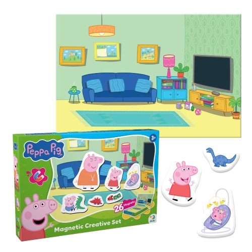 Магнитная игра с планшеткой Peppa Pig, Dodo Toys (200665) / Настольные игры № 2