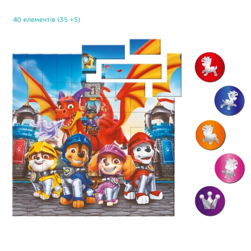 Магнитный пазл на 40 элементов «Рыцари», Dodo Toys (200651) / Пазл № 3