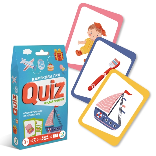 Карточная игра «Викторина: Угадай предмет!», Dodo Toys (301245) / Настольные игры № 2 Kids Republic Карточная игра «Викторина: Угадай предмет!», Dodo Toys (301245) / Настольные игры № 2