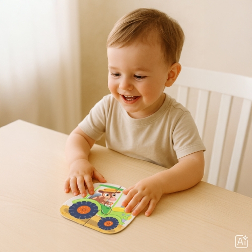 Пазл 4 в 1 Baby puzzle. Транспорт», Dodo Toys (300685) / Пазл № 6