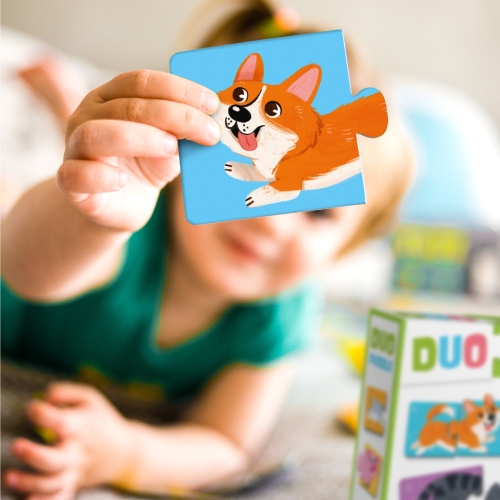 Пазл ДУО «Животные-половинки», Dodo Toys (300689) / Пазл № 6 Kids Republic Пазл ДУО «Животные-половинки», Dodo Toys (300689) / Пазл № 6