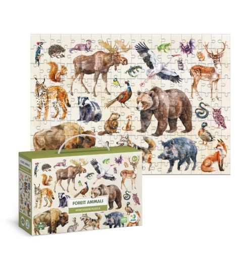 Монтессори пазл «Лесные животные», Dodo Toys (300638) / Пазл № 2 Kids Republic Монтессори пазл «Лесные животные», Dodo Toys (300638) / Пазл № 2