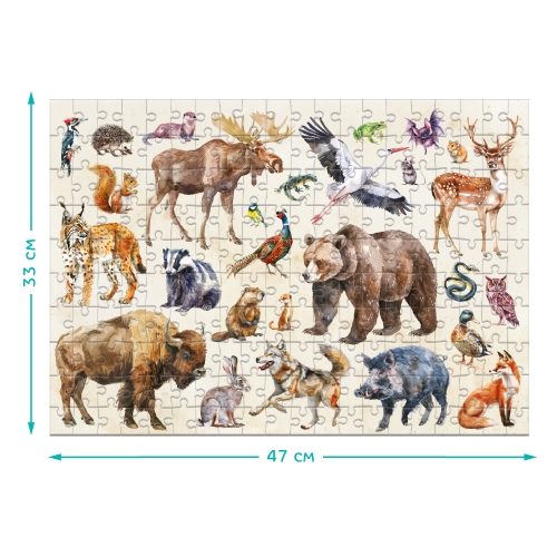 Монтессори пазл «Лесные животные», Dodo Toys (300638) / Пазл № 4 Kids Republic Монтессори пазл «Лесные животные», Dodo Toys (300638) / Пазл № 4