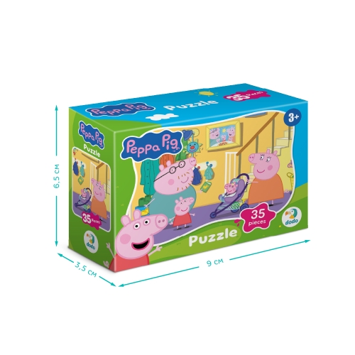 Mini puzzle For a walk, Dodo Toys (200678) / Puzzle № 5 Kids Republic Mini puzzle For a walk, Dodo Toys (200678) / Puzzle № 5