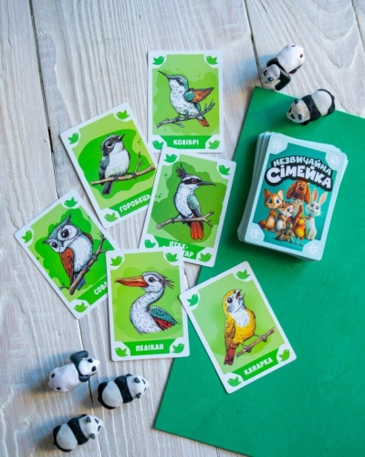 Board game. Unusual family, Ranok (554021) / Books for Children № 3 Kids Republic Board game. Unusual family, Ranok (554021) / Books for Children № 3