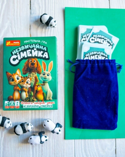 Board game. Unusual family, Ranok (554021) / Books for Children № 4 Kids Republic Board game. Unusual family, Ranok (554021) / Books for Children № 4