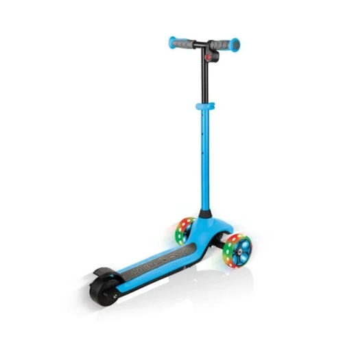 Электросамокат GLOBBER серии E-MOTION 4 голубой, колеса с подсветкой, 50кг, 6+, 3 колеса, Globber (755-101) / Самокаты № 3 Kids Republic Электросамокат GLOBBER серии E-MOTION 4 голубой, колеса с подсветкой, 50кг, 6+, 3 колеса, Globber (755-101) / Самокаты № 3