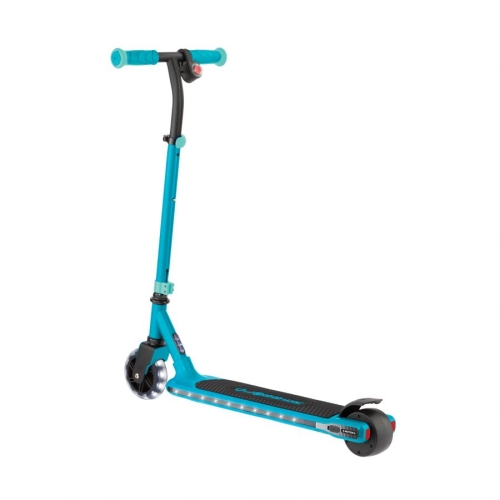Electric scooter GLOBBER E-MOTION 6 series green, with backlight, 50kg, 6+, 2 wheels, Globber (756-107) / Balance Bikes № 3