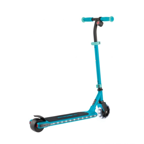 Electric scooter GLOBBER E-MOTION 6 series green, with backlight, 50kg, 6+, 2 wheels, Globber (756-107) / Balance Bikes № 5