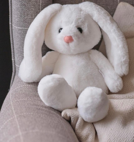 Plush toy Bramble Bunny Blossom White M, Charlie Bears (02032) / Plush Toys № 3 Kids Republic Plush toy Bramble Bunny Blossom White M, Charlie Bears (02032) / Plush Toys № 3