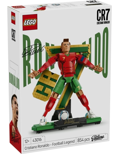 Конструктор LEGO Кріштіану Роналду — легенда футболу (43016) / Конструктори LEGO