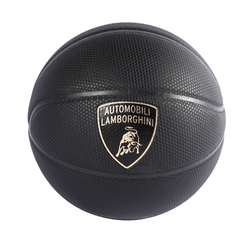 Баскетбольный мяч LAMBORGHINI, черный, р.7 (55447) / Мячи игровые