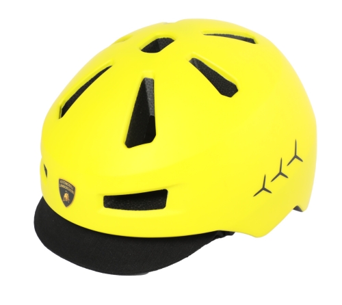 Шлем защитный детский с регулировкой LAMBORGHINI, желтый (92435) / Шлемы и перчатки