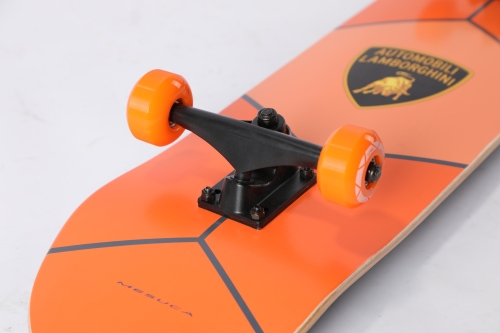 Скейтборд LAMBORGHINI 31Х8 оранжевый (00104) / Самокаты № 4