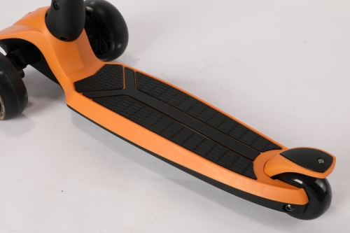 Детский 3-колесный самокат LAMBORGHINI с регулировкой высоты, оранжевый (06519) / Самокаты № 3