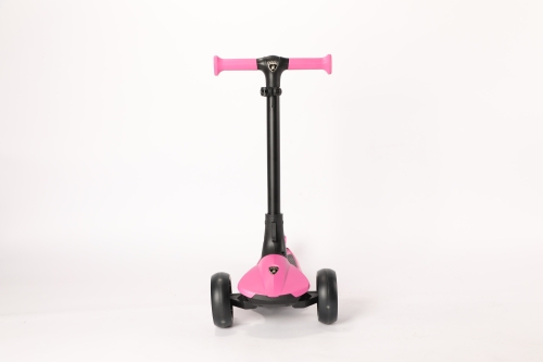 Детский 3-колесный самокат LAMBORGHINI с регулировкой высоты, розовый (06526) / Самокаты № 4