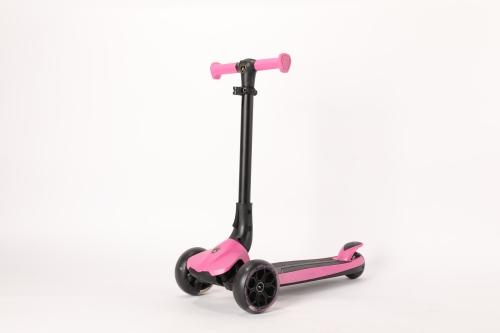 Детский 3-колесный самокат LAMBORGHINI с регулировкой высоты, розовый (06526) / Самокаты № 6