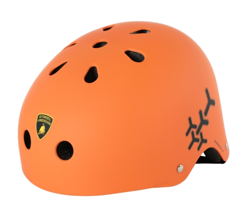 Шлем защитный детский LAMBORGHINI оранжевый, р.S (15023) / Шлемы и перчатки Kids Republic Шлем защитный детский LAMBORGHINI оранжевый, р.S (15023) / Шлемы и перчатки