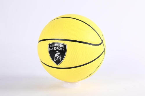 Баскетбольный мяч LAMBORGHINI, желтый, р.7 (31252) / Мячи игровые № 3